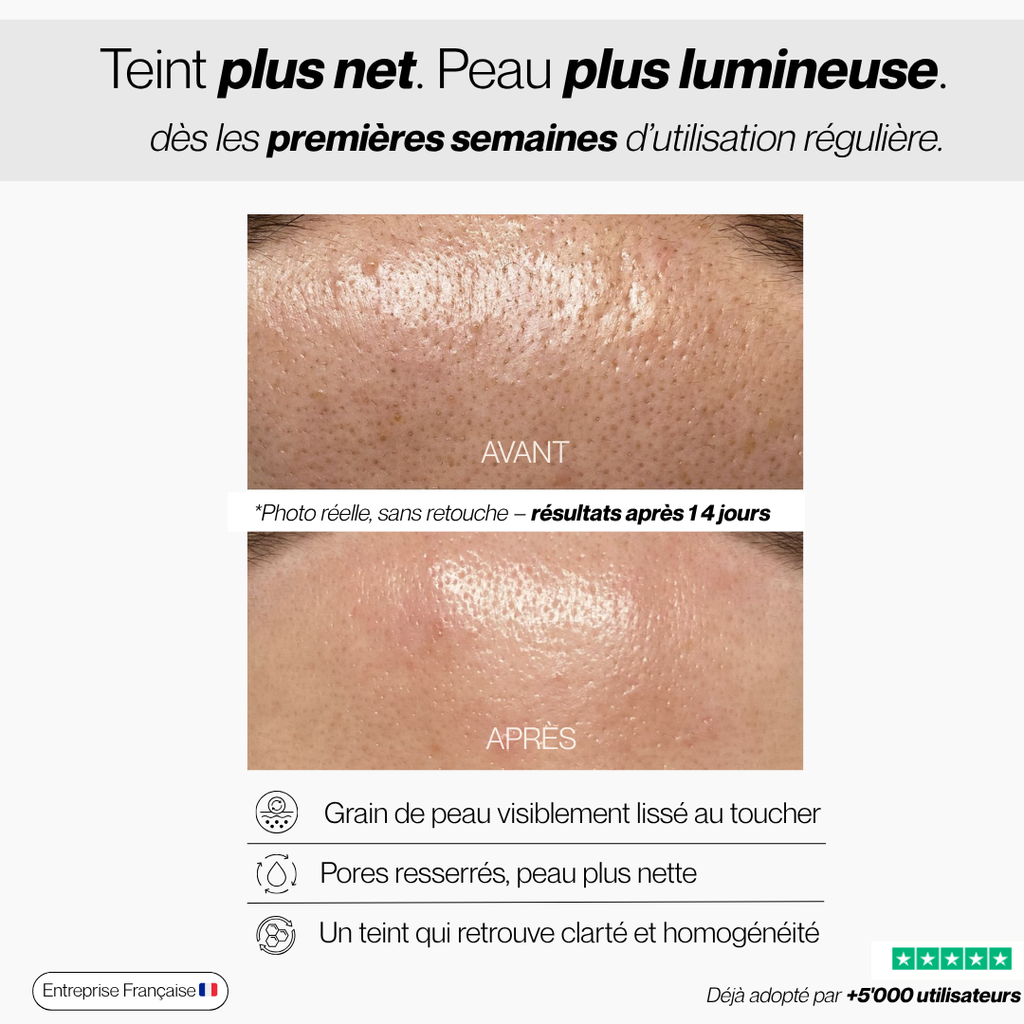 Essence Exfoliante au Riz Noir & Blanc