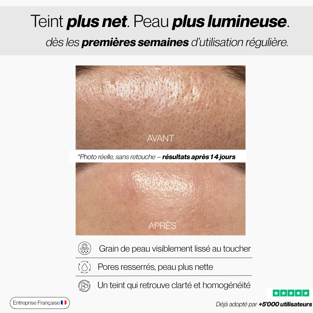 Essence Exfoliante au Riz Noir & Blanc