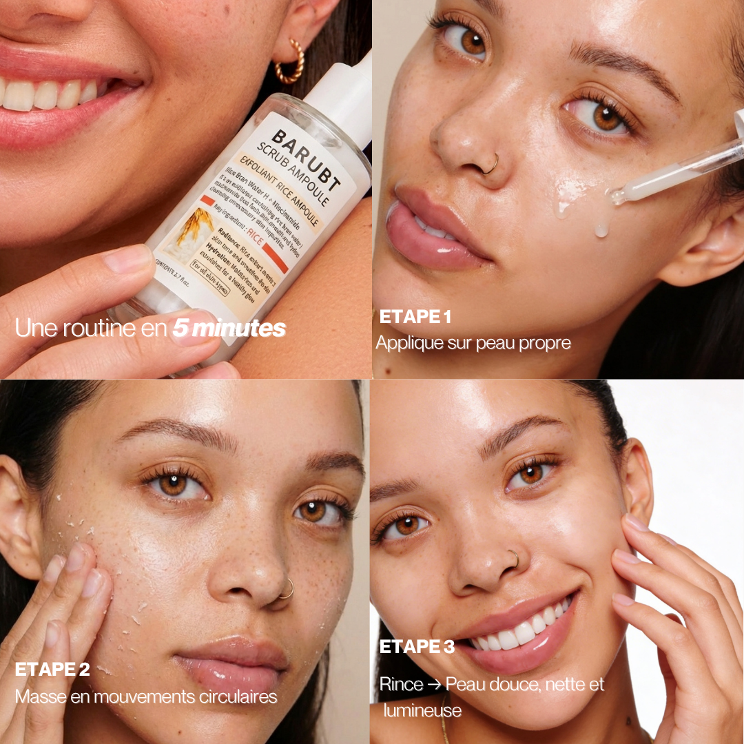 Essence Exfoliante au Riz Noir & Blanc