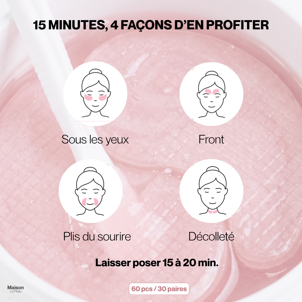 PATCHS HYDROGEL PDRN ANTI-CERNES