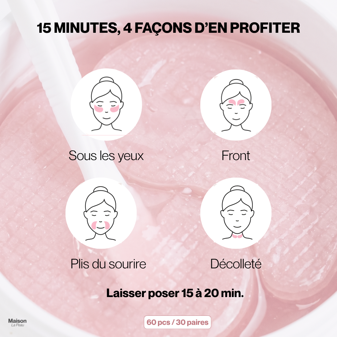 PATCHS HYDROGEL PDRN ANTI-CERNES